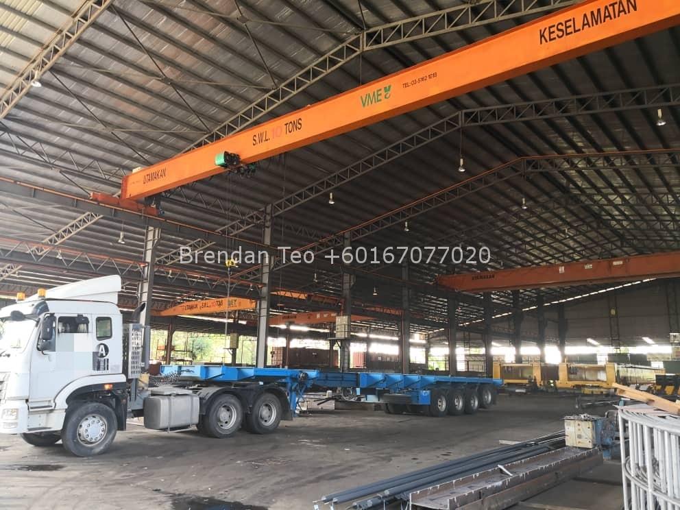 Johor Factory Malaysia Industry IMG-20200701-WA0088_mh1593612168043 Senai Area Medium Industry Detached Factory with 6 units Overhead Crane For Sale (PTR-127)  