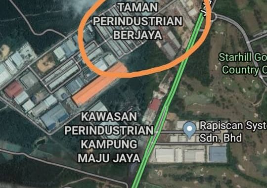 Johor Factory Malaysia Industry kempas-land-for-rent-PTR-24-location-map-540x380 Kempas Land For Sell (PTR Land 24)  