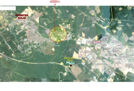 Johor Factory Malaysia Industry Kulai-Agriculture-Land-For-Sell-PTR-Land-27-location-map-560x380 Kulai Agriculture Land For Sell (PTR Land 27)  