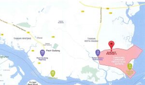 Johor Factory Malaysia Industry tanjung-langsat-PTR-Land-42-for-sale-location-map-300x176 Tanjung Langsat Land for Sell (PTR Land 42)  