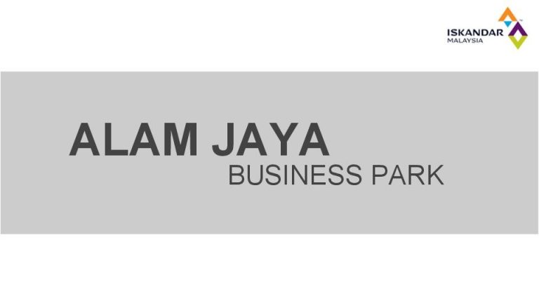 Johor Factory Malaysia Industry alam-jaya-business-park-johor-factory-1-768x432 Alam Jaya Business Park  