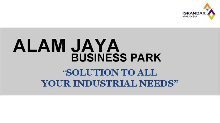 Johor Factory Malaysia Industry alam-jaya-business-park-johor-factory-7-768x432 Alam Jaya Business Park  