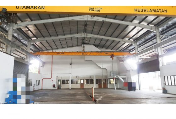 Johor Factory Malaysia Industry BT-PTR5-KOTA-PUTRI-22K-BUA-3-560x380 Kota Puteri Factory with Overhead Crane for Rent at RM0.72 psf/mth Only(BT-PTR5)  