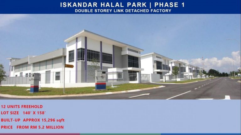 Johor Factory Malaysia Industry Iskandar-Halal-Park-11-768x432 Iskandar Halal Park  