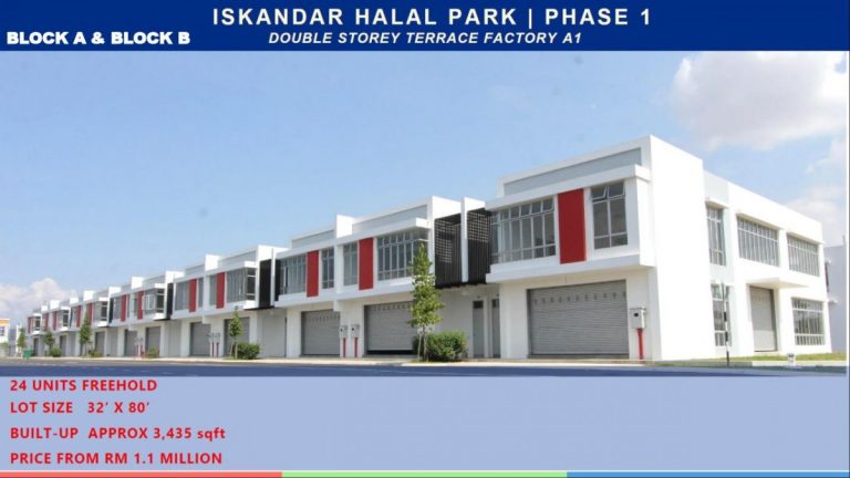 Johor Factory Malaysia Industry Iskandar-Halal-Park-8-768x432 Iskandar Halal Park  