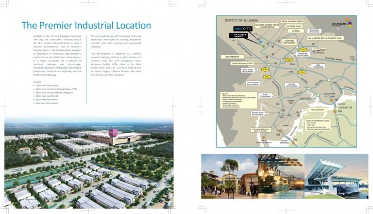 Johor Factory Malaysia Industry sme-city-i-park-johor-factory-5-768x442 SME City / I-Park (Indahpura, Kulai)  