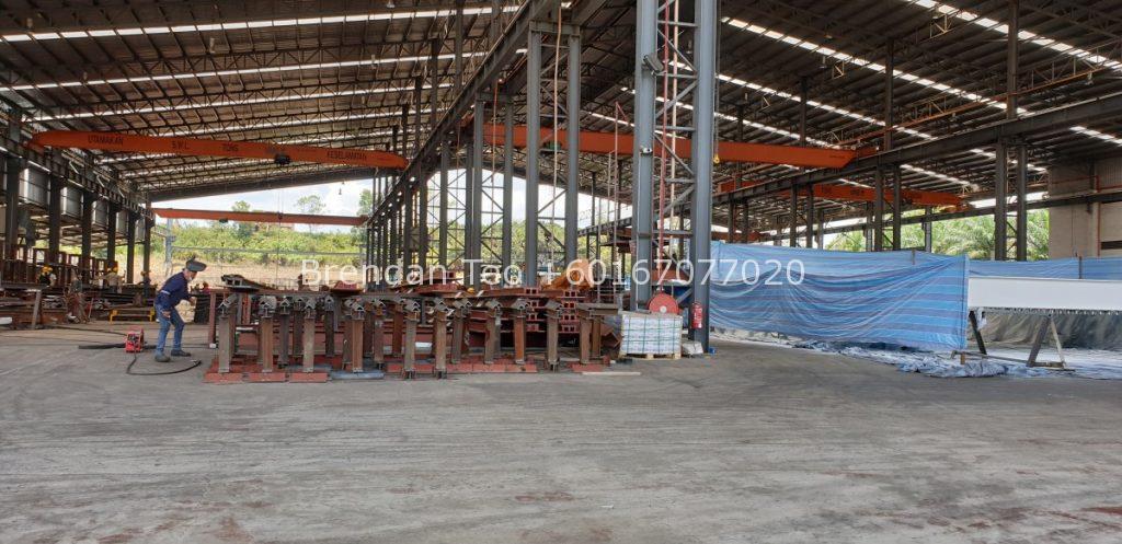 Johor Factory Malaysia Industry 20190225_132523-1-1024x497 Senai Open Shade Factory with 6 units Overhead Crane (PTR-126)  