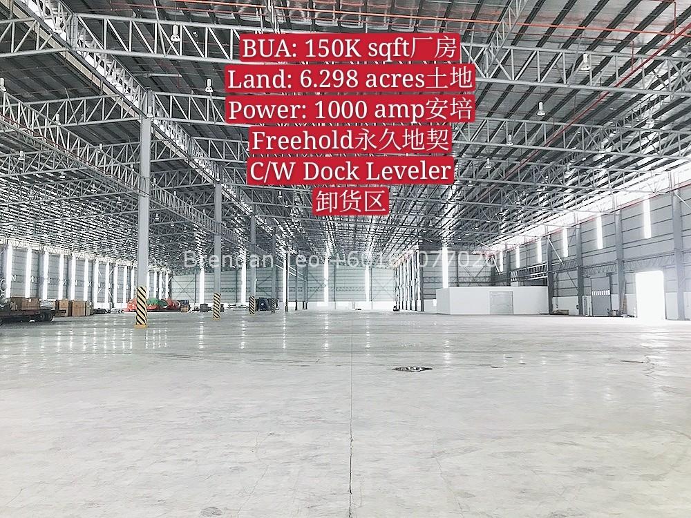 Johor Factory Malaysia Industry IMG-20200619-WA0018_mh1592897262641 Gelang Patah Warehouse with Dock Leveler For Sell  