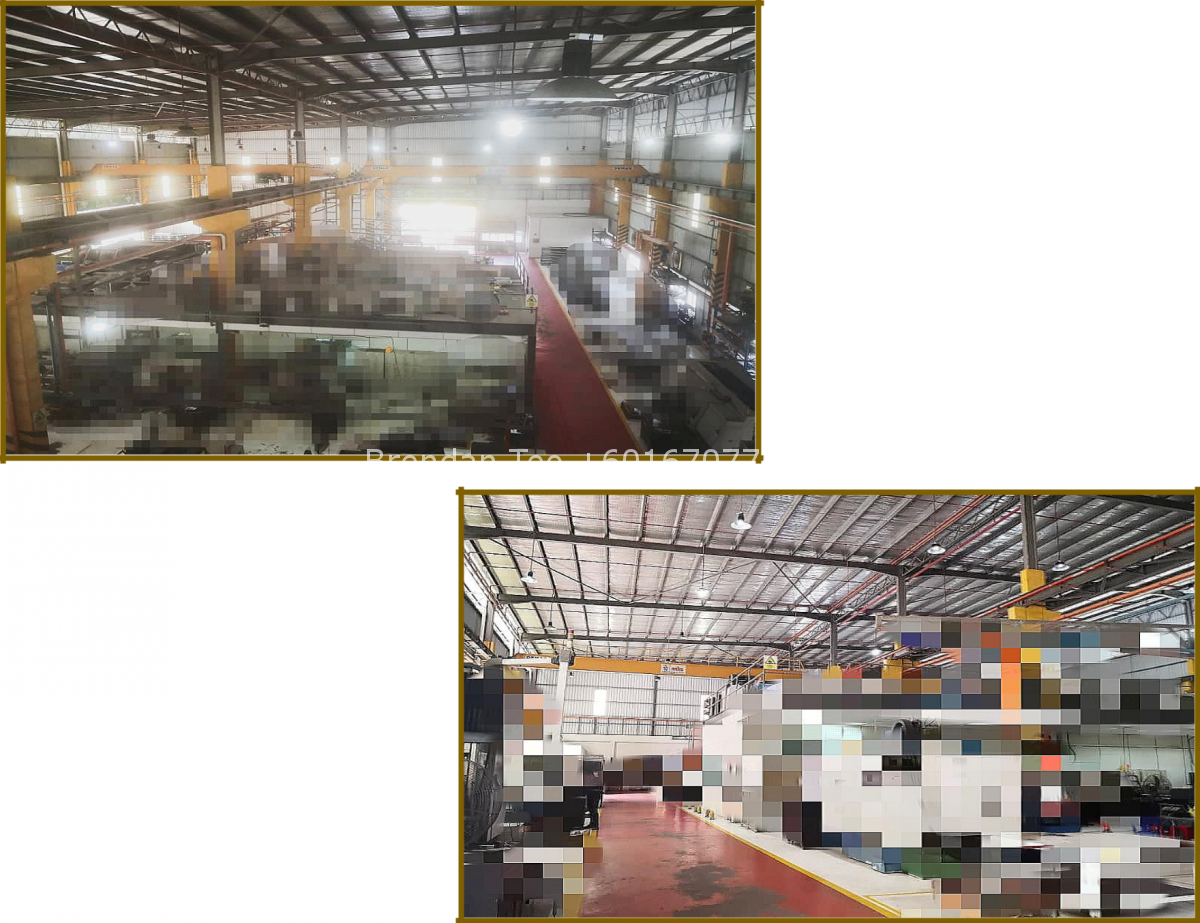 Johor Factory Malaysia Industry 32-1 Desa Cemerlang Ind. Park Factory with Overhead Crane For Rent (BT-PTR32)  