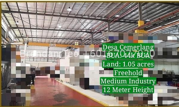 Johor Factory Malaysia Industry Screenshot_20200219-171101_Dropbox_mh1582104754506-3 Desa Cemerlang Ind. Park Factory with Overhead Crane For Rent (BT-PTR32)  