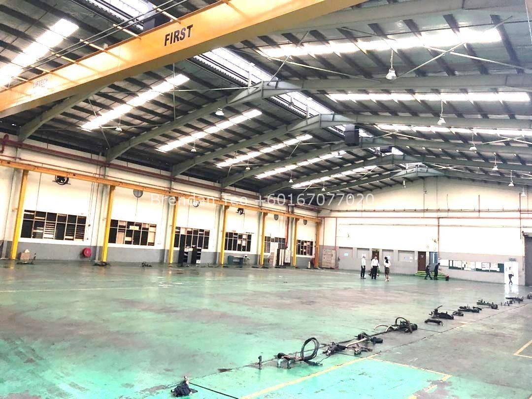Johor Factory Malaysia Industry ds-1 Desa Cemerlang Medium Ind.Factory with HT Power and Overhead Crane For Rent (PTR156 B)  