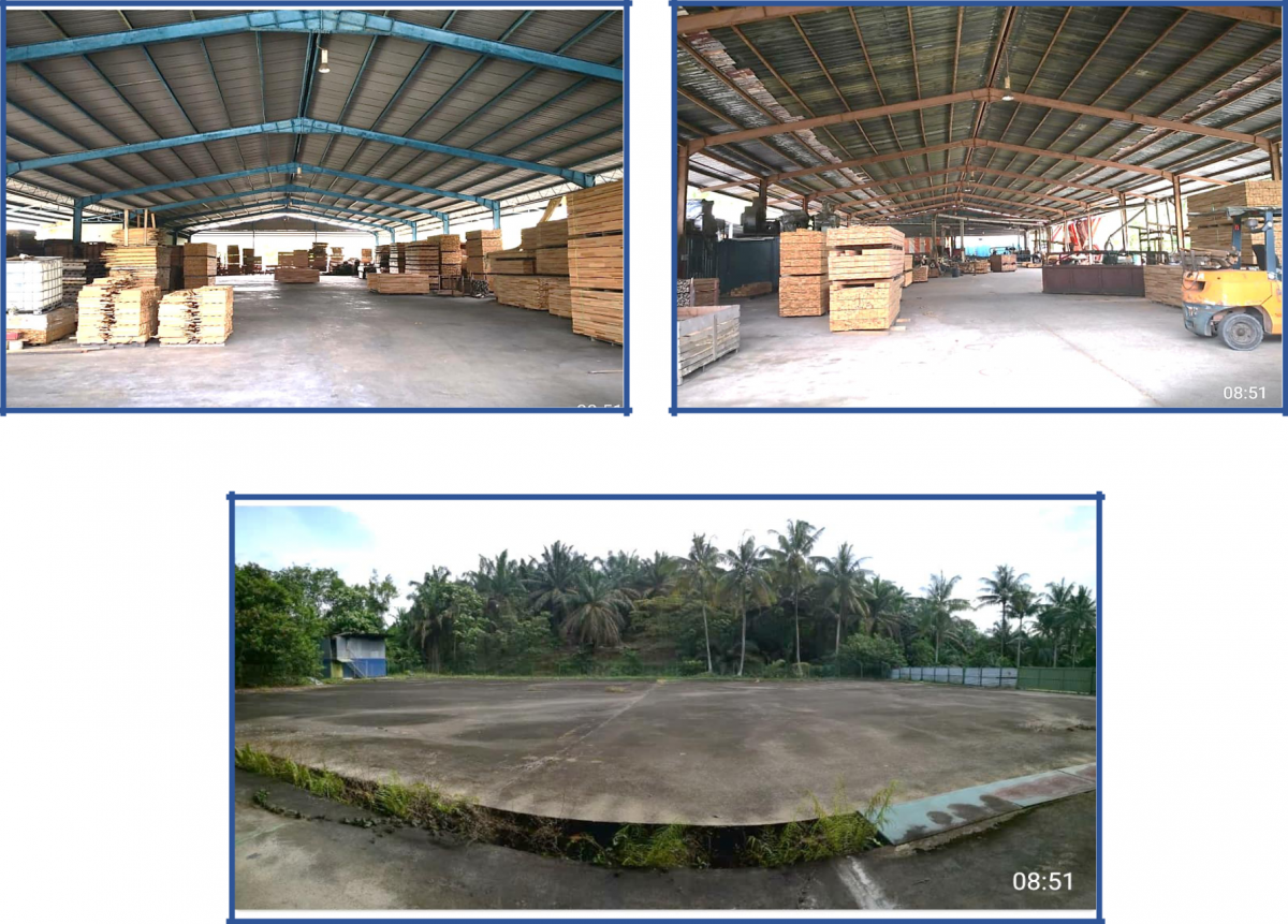 Johor Factory Malaysia Industry kota-tinggi Kota Tinggi Open Shed Factory with Extra Land at Rental RM0.70 only (BT-PTR36)  