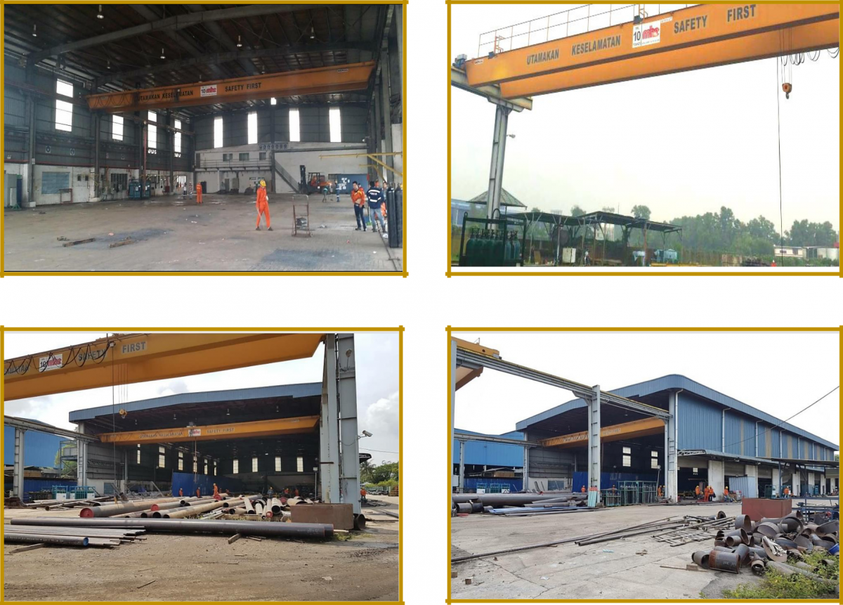 Johor Factory Malaysia Industry ptr-8-2 Pasir Gudang Factory with Overhead Crane, Extra Land and 1000 Amp for Sell (BT-PTR8)  