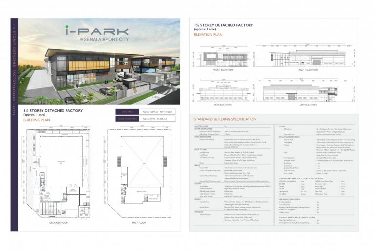 Johor Factory Malaysia Industry i-Park-SAC-e-brochure-13-768x514 i-Park @ Senai Airport City  