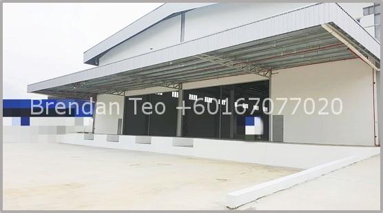 Johor Factory Malaysia Industry Picture1 Senai Area Freehold Detached Factory with 12 meter Height, 6.5 acres Land, Loading Bay and Overhead Crane Runway For Rent (BT-PTR43)  