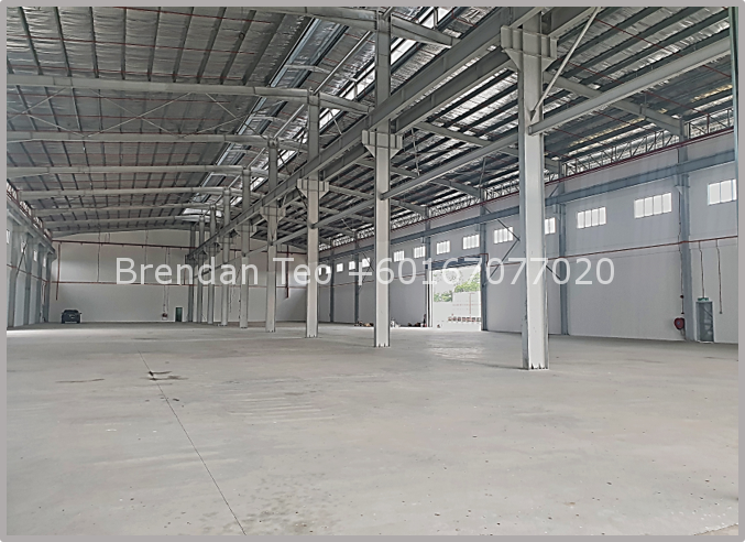 Johor Factory Malaysia Industry Picture4 Senai Area Freehold Detached Factory with 12 meter Height, 6.5 acres Land, Loading Bay and Overhead Crane Runway For Rent (BT-PTR43)  